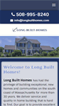 Mobile Screenshot of longbuilthomes.com